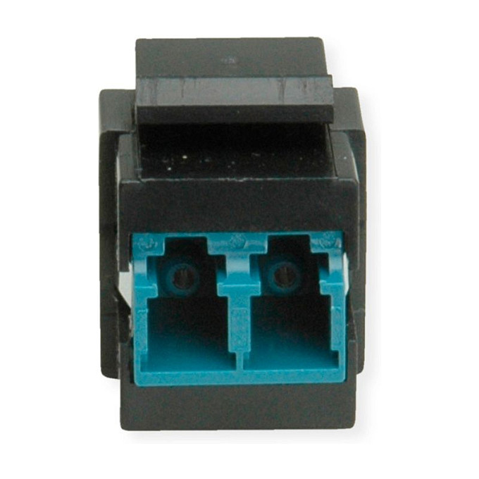 Keystone Adapter ROLINE LWL LC/LC Duplex, Single Mode, OS2-2