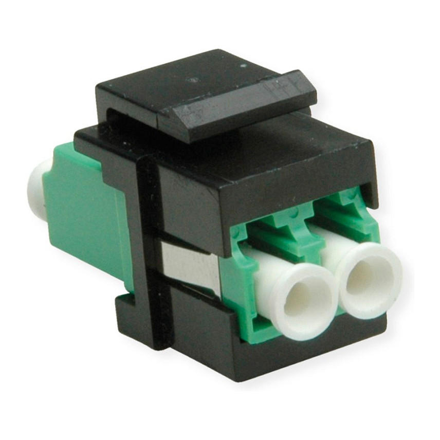 Keystone adapter ROLINE LC/LC Duplex (Single Mode, OS2, APC)