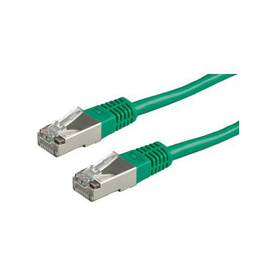 Mrežni kabel ROLINE S/FTP Cat.6 / Class E (2m, PiMF, LSOH, zeleni)-0