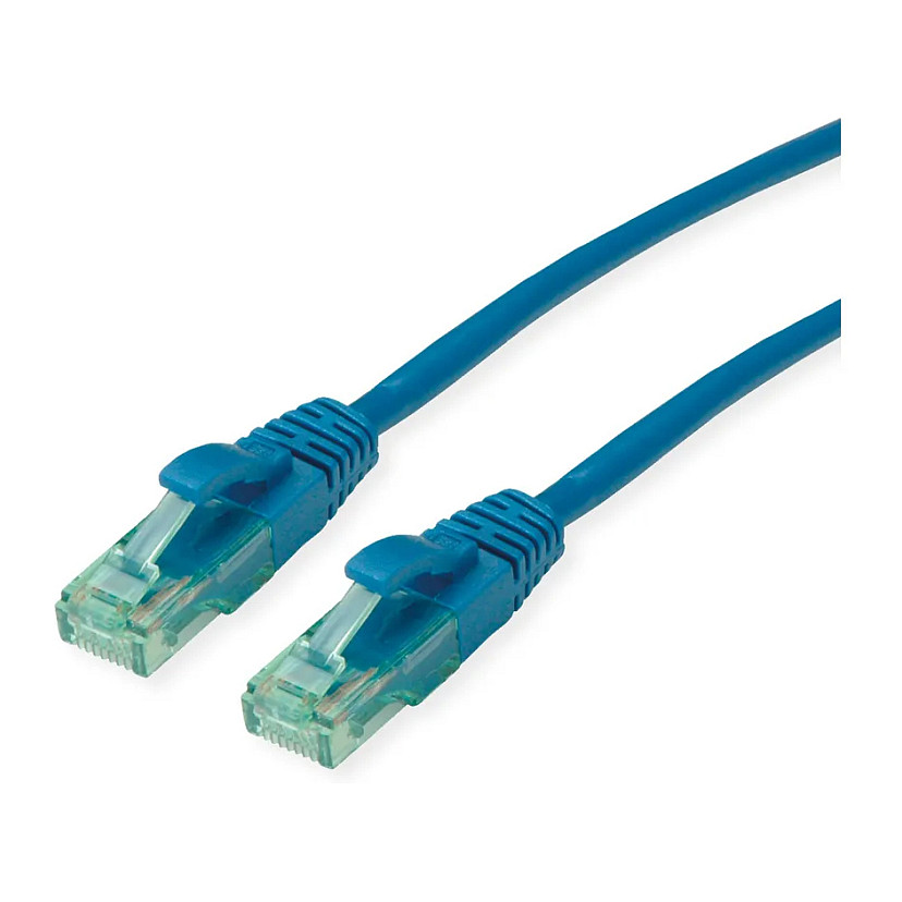 Mrežni kabel ROLINE Cat.6A UTP (1m, plavi, LSOH, 500 MHz)-0