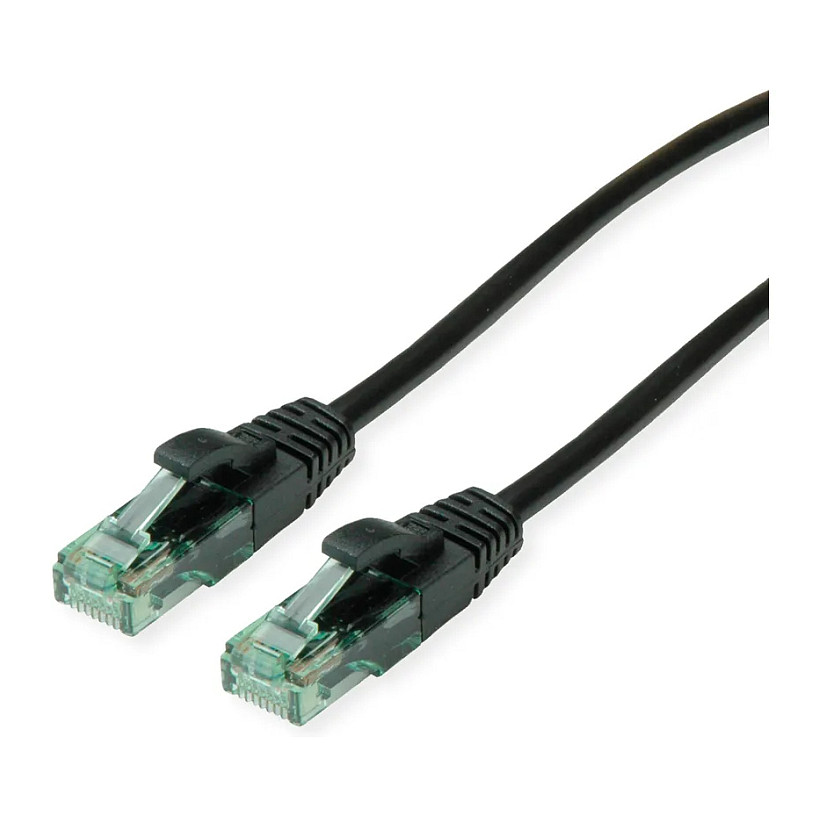 Mrežni kabel ROLINE Cat.6A U/UTP (20m, LSOH, crni)-0