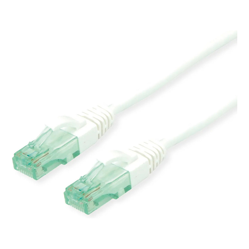 Mrežni kabel ROLINE Cat.6A U/UTP (15m, LSOH, bijeli)-0