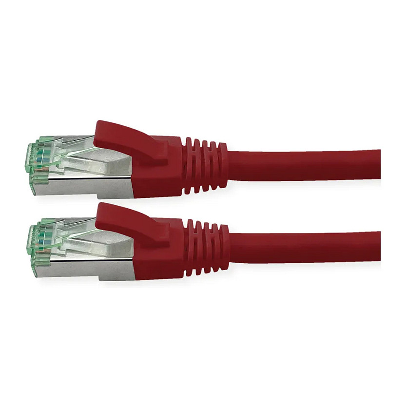 Mrežni kabel ROLINE Cat.6A S/FTP (PiMF), 10m, crveni