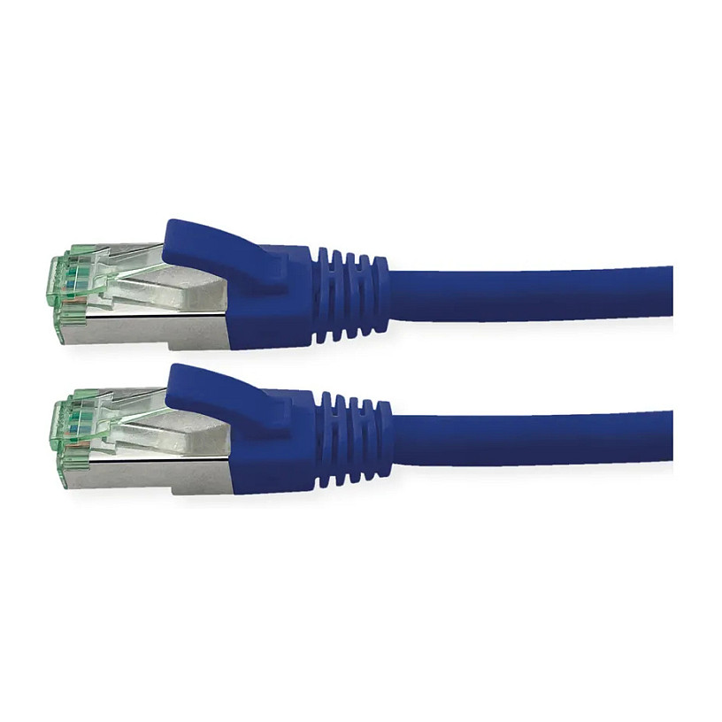 Mrežni kabel ROLINE Cat.6A S/FTP (PiMF), 1m, Plavi-0