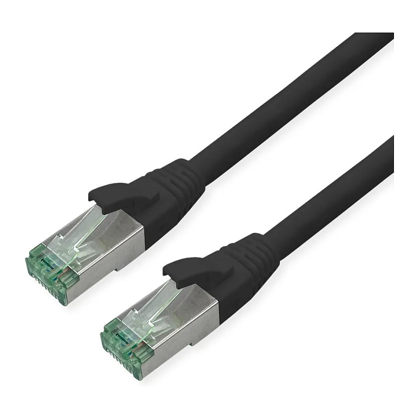 Mrežni kabel ROLINE Cat.6A S/FTP (PiMF) (5m, LSOH, crni)-1