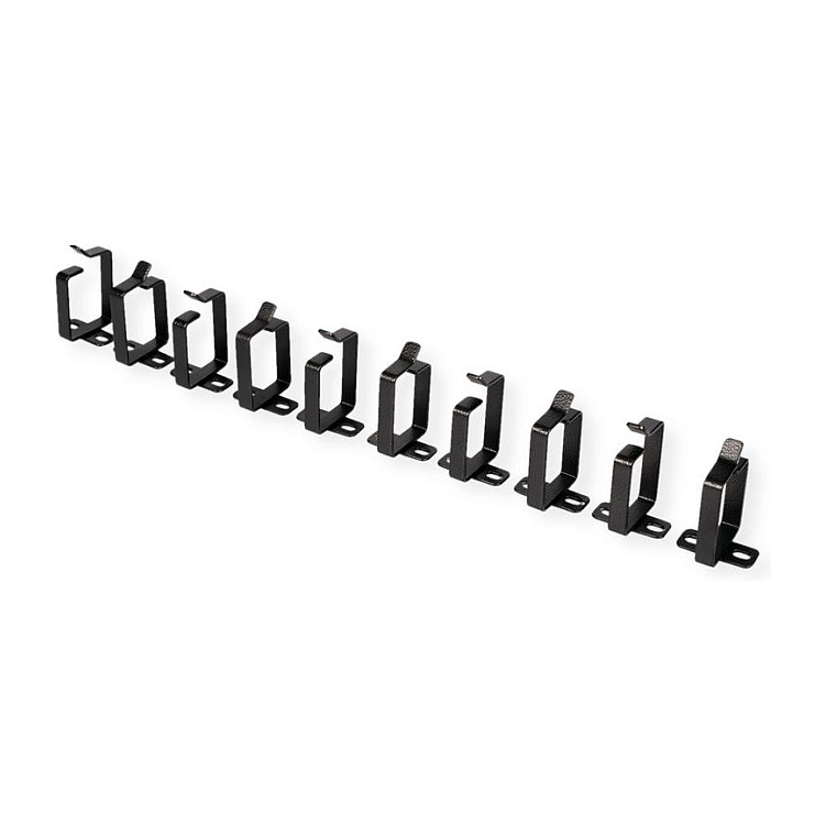 Organizator kabela ROLINE 44x60mm crni (10 komada)-0