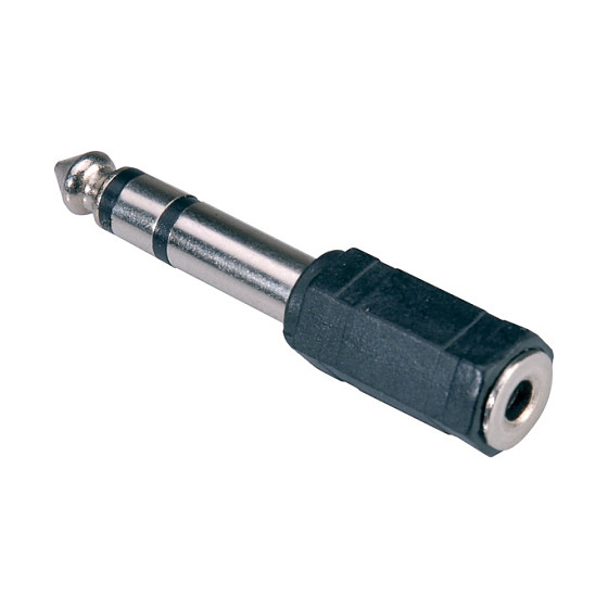 Audio adapter ROLINE Stereo 6.35mm (M) na 3.5mm (Ž)-1