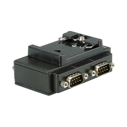 USB na RS232 adapter ROLINE za DIN šinu (4-portni, FTDI čipset)-0