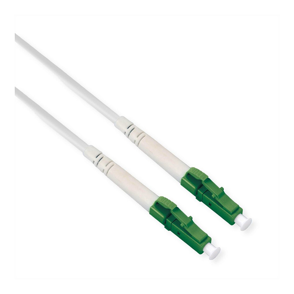 Optički kabel ROLINE OS2 9/125µm LC/LC APC (čelično ojačanje, Simplex, LSOH, 2 m)