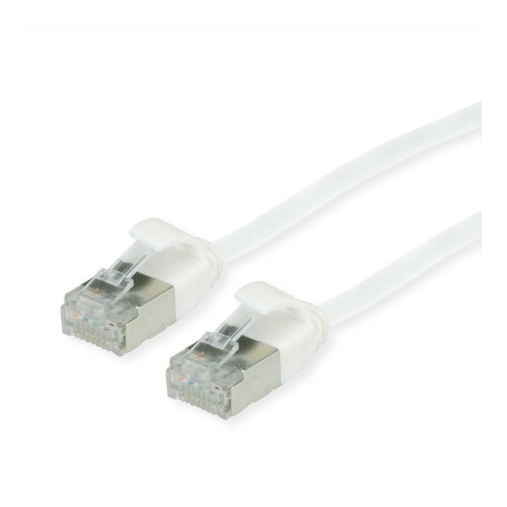 Mrežni kabel ROLINE GREEN U/FTP Cat.6A (LSOH, slim, 3m, bijeli)