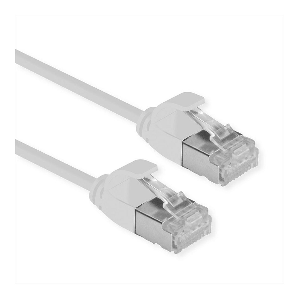 Mrežni kabel ROLINE GREEN U/FTP Cat.6A (LSOH, slim, sivi, 3 m)-0