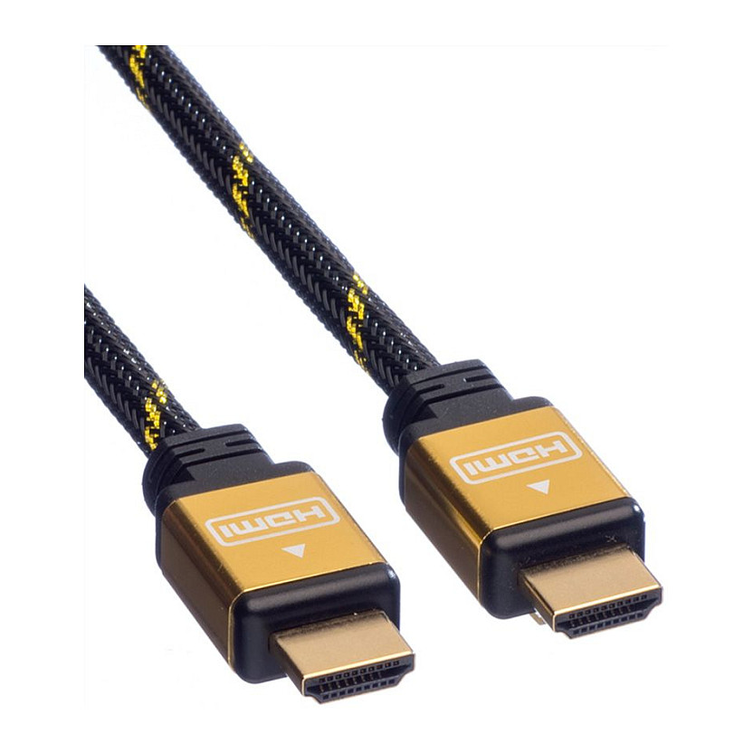 HDMI kabel ROLINE GOLD High Speed with Ethernet (1.5m, 4K@30Hz, pozlaćeni konektori)-2