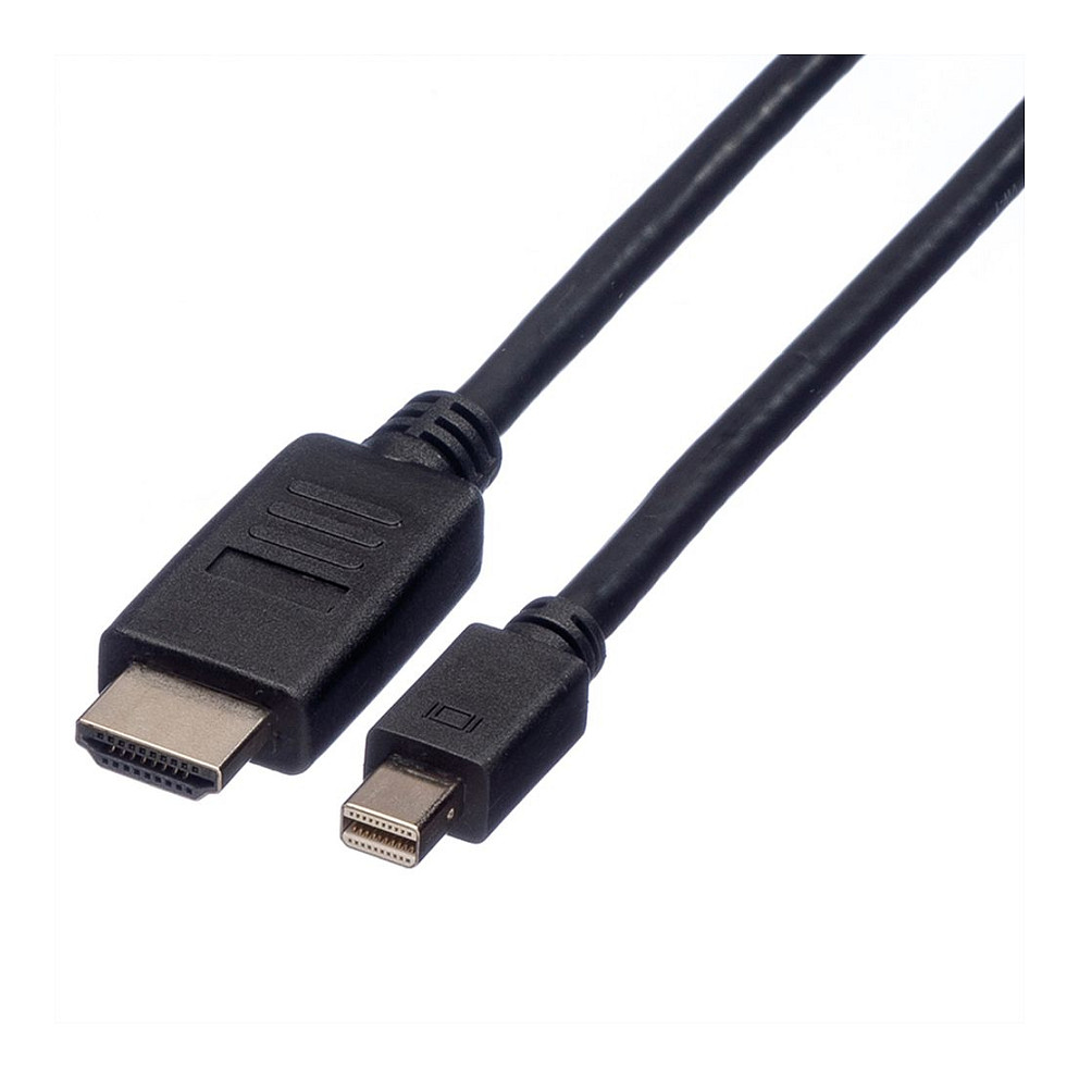 Mini DisplayPort na HDMI kabel ROLINE (1.5m, 4K@30Hz)