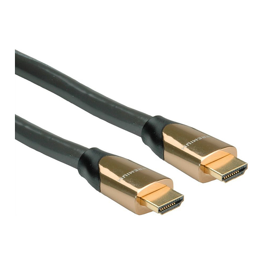 HDMI kabel ROLINE Premium 4K Ultra HD s Ethernetom (7.5m, 18 Gbit/s, ARC)-1