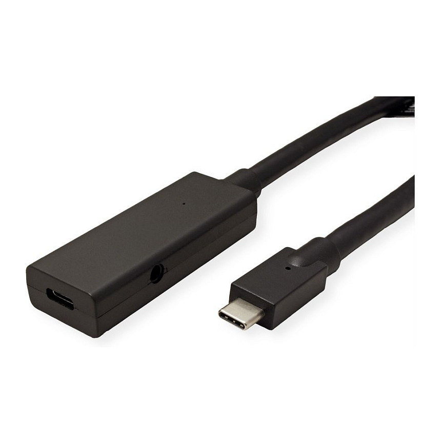 USB-C kabel ROLINE 3.2 Gen 2 Repeater (10 Gbit/s, 15W, 5m)-3