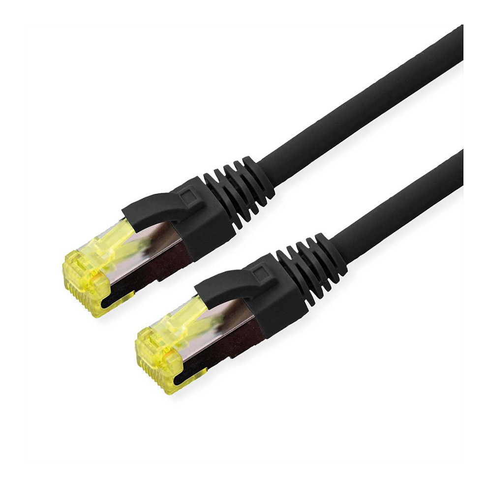 Mrežni kabel ROLINE Outdoor Cat.6A S/FTP (10m, LSOH/PE, crni)