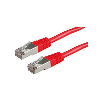 Mrežni kabel ROLINE Cat.6 S/FTP (PiMF) (1m, crveni)