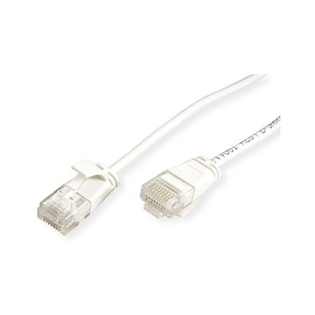 Mrežni kabel ROLINE GREEN UTP Cat.6A (2m, LSOH, Slim, Bijeli)-1