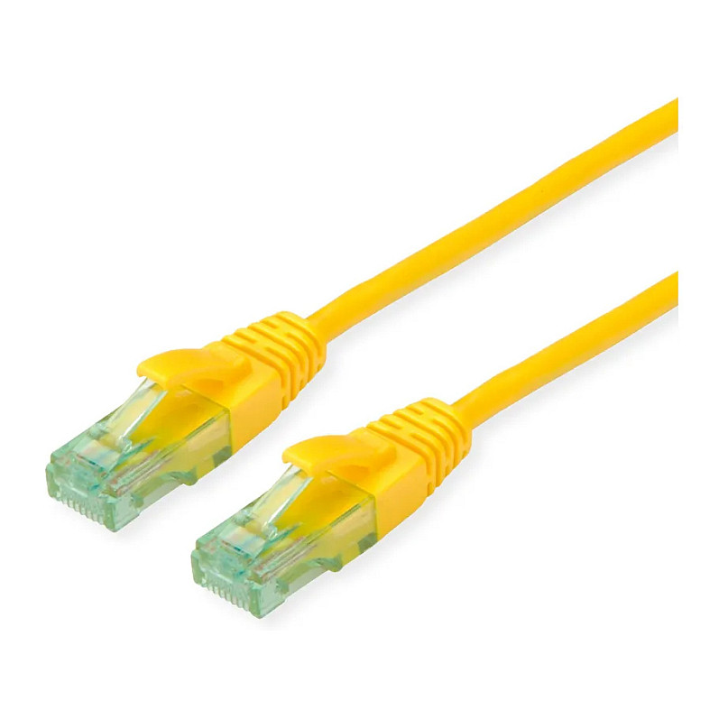 Mrežni kabel ROLINE Cat.6A UTP 10m žuti (LSOH)-0