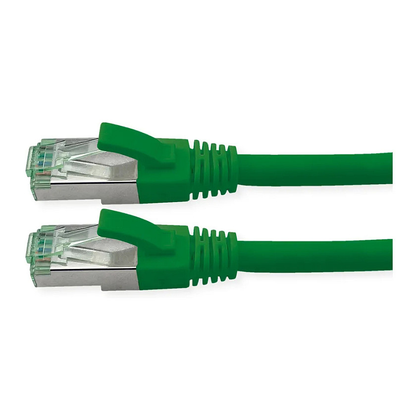 Mrežni kabel ROLINE Cat.6A S/FTP (PiMF) LSOH, 10m, zeleni