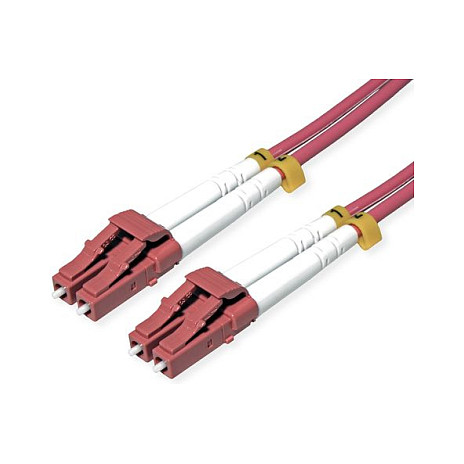 Optički kabel ROLINE OM4 Duplex 50/125µm LC/LC (20m, čelično ojačanje, LSOH)-1