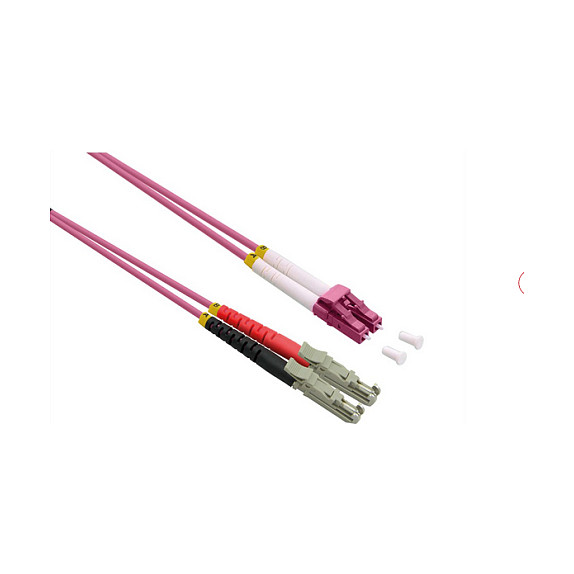 Optički kabel ROLINE OM4 Duplex LC/LC (50/125µm, LSOH, 1 m)-0