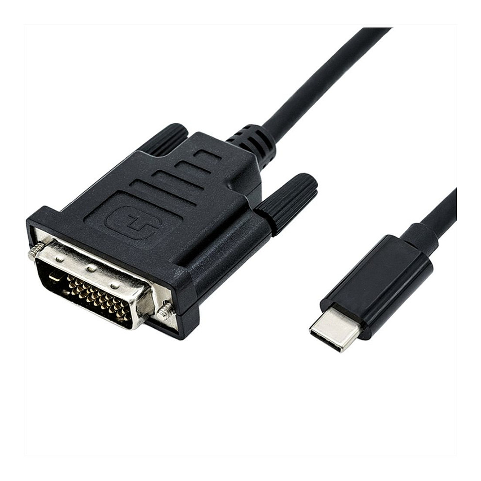 Adapter kabel ROLINE USB-C na DVI (M/M), 2m (3840x2160 @ 60Hz)