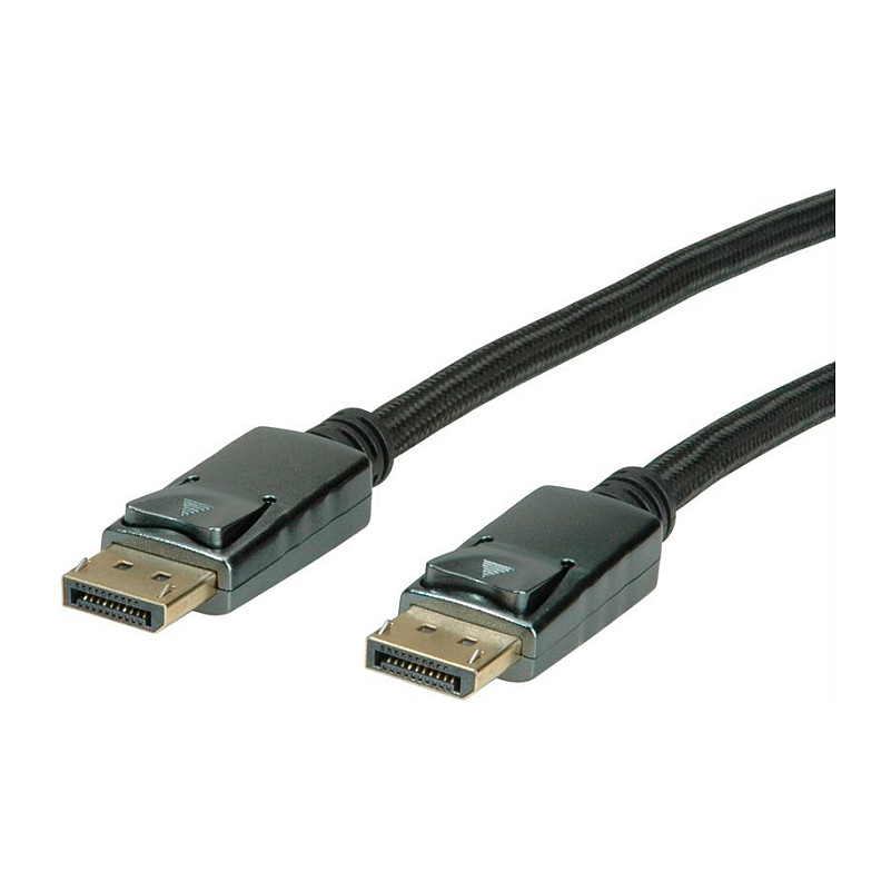 DisplayPort kabel ROLINE v1.2 (DP-DP, 4K@60Hz, 1.5m)-1