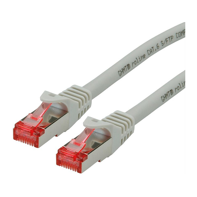 Mrežni kabel ROLINE Cat.6 S/FTP (PiMF) 20m (LSOH, Sivi)-0