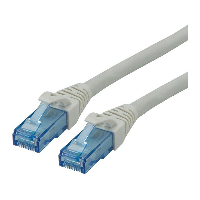 Mrežni kabel ROLINE Cat.6A UTP (10m, LSOH, sivi)