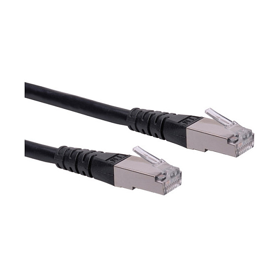 Mrežni kabel ROLINE Cat.6 S/FTP (20m, LSOH, crni)-0