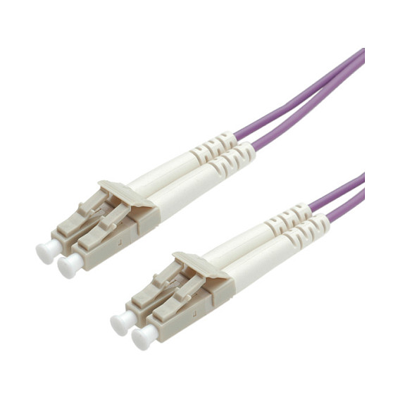 Optički patch kabel ROLINE OM4 LC/LC Low-Loss (50/125µm, Duplex, 2m)-0