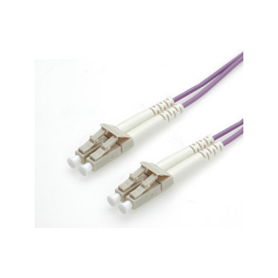 Optički patch kabel ROLINE OM4 LC/LC Low-Loss (50/125µm, Duplex, 2m)-1