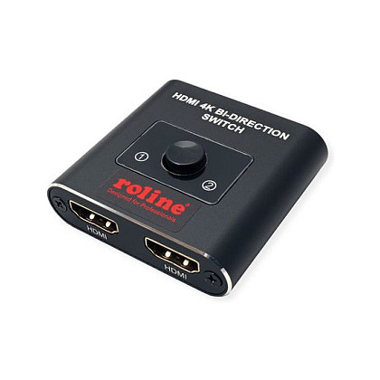 HDMI Switch ROLINE 4K Bidirectional (2-portni, 4K@60Hz, HDMI 2.0)