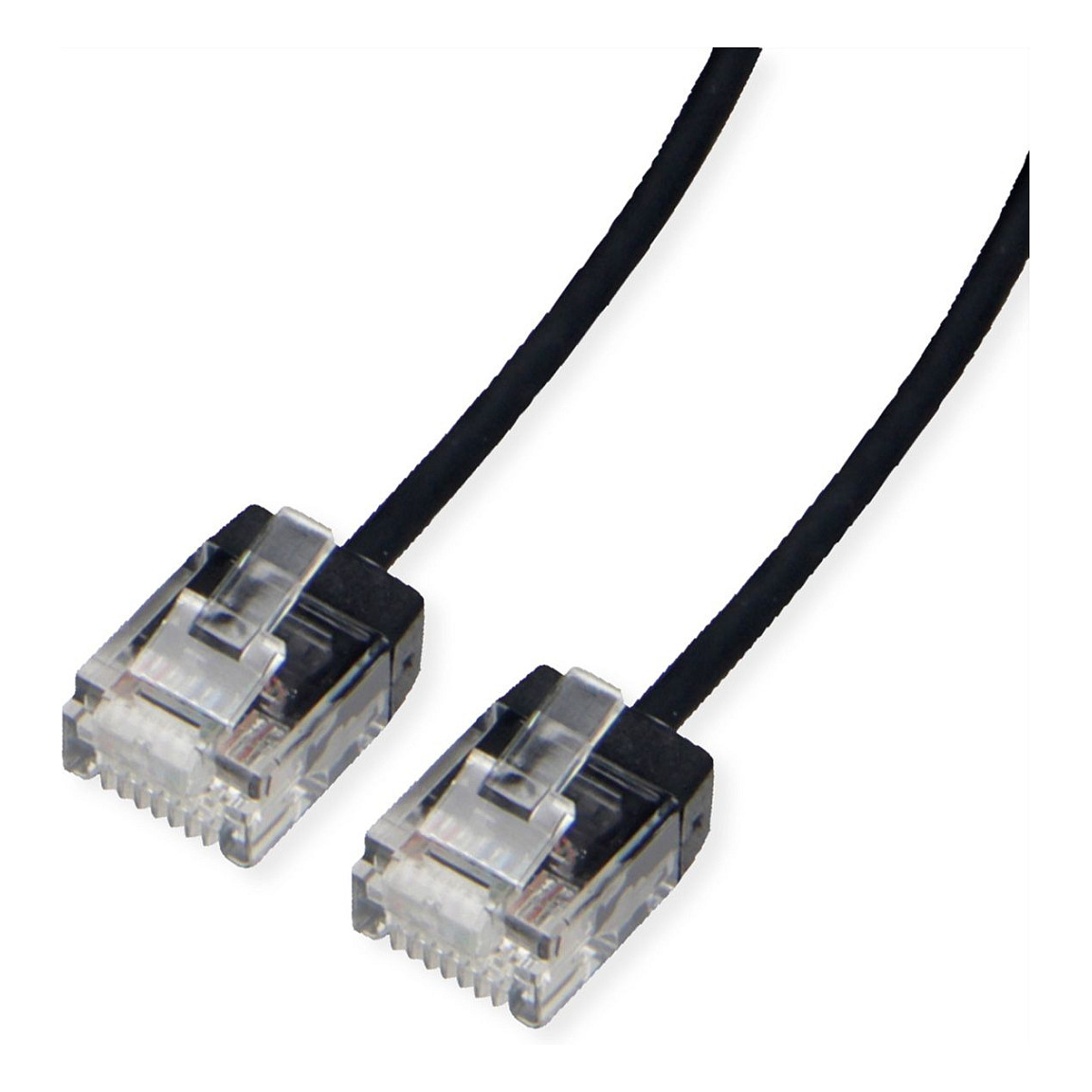 Mrežni patch kabel ROLINE UTP Cat.6A DataCenter Slim (1m, LSOH, kratki konektor)-0