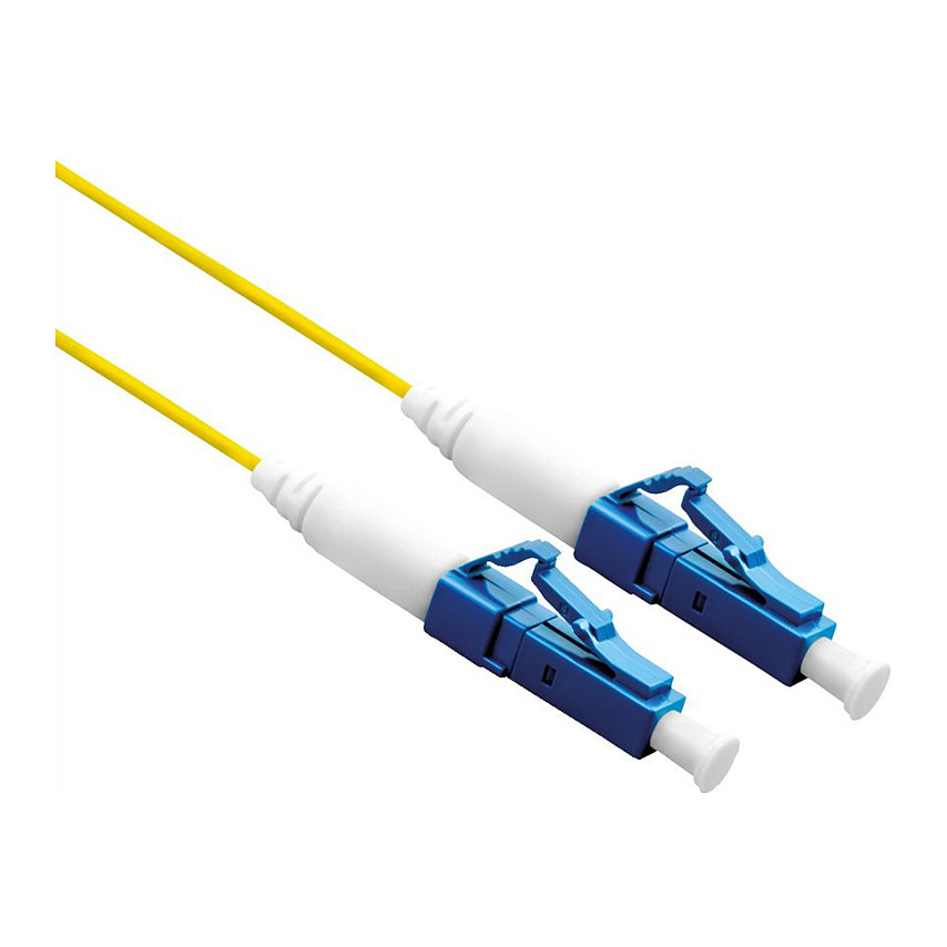 Svjetlovodni kabel ROLINE OS2 9/125µm LC/LC Simplex (1m, LSOH, žuti)