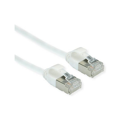 Mrežni kabel ROLINE GREEN U/FTP Cat.6A (1m, LSOH, Slim, Bijeli)-3