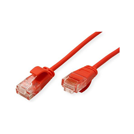 Mrežni kabel ROLINE GREEN UTP Patch Cat.6A (2m, LSOH, slim, crveni)-2