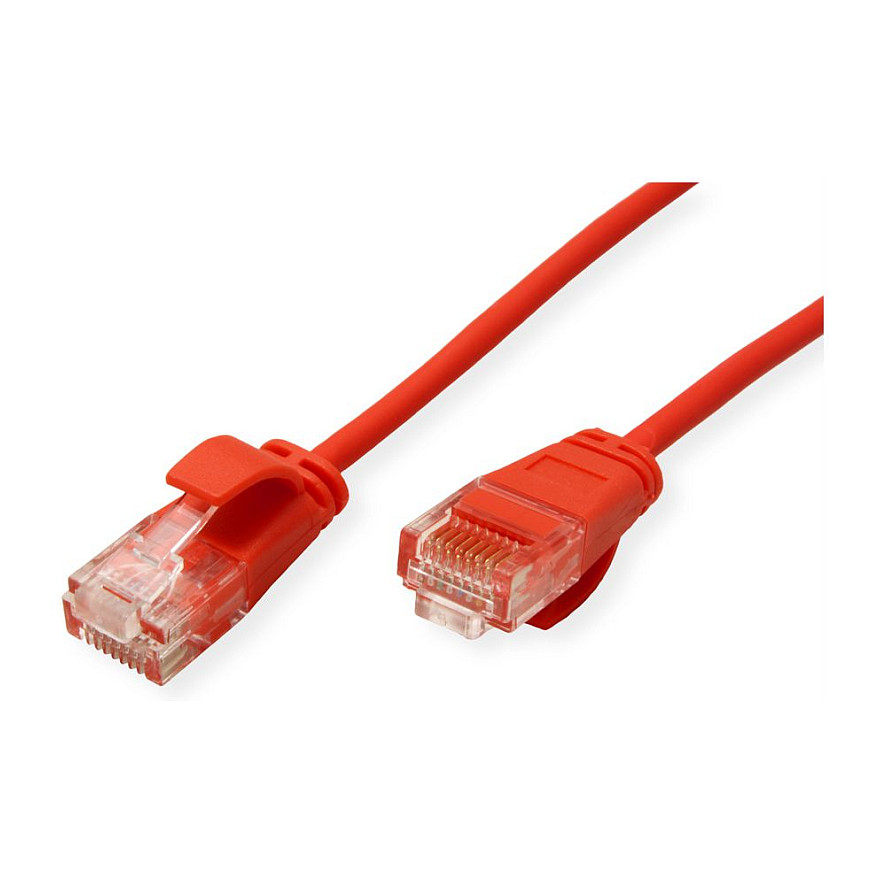 Mrežni UTP kabel ROLINE GREEN Cat.6A (LSOH, slim, 5 m, crveni)-2