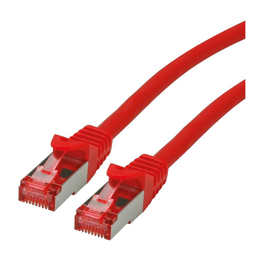 Mrežni kabel ROLINE Cat.6 S/FTP (PiMF) LSOH, 1.5m, crveni