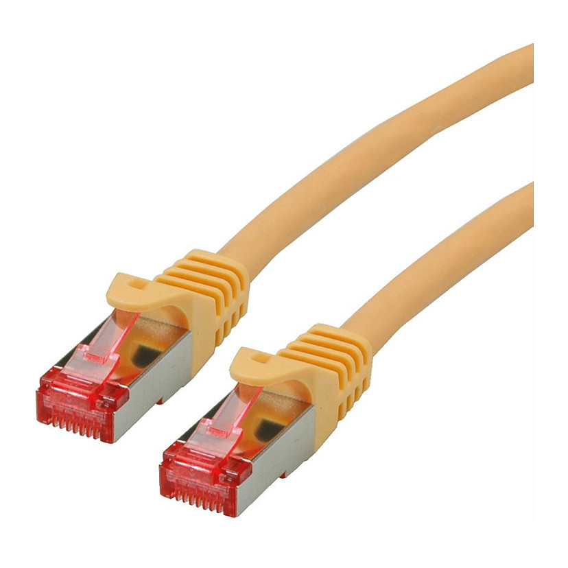 Mrežni patch kabel ROLINE Cat.6 S/FTP (PiMF) LSOH, 3m, žuti-0
