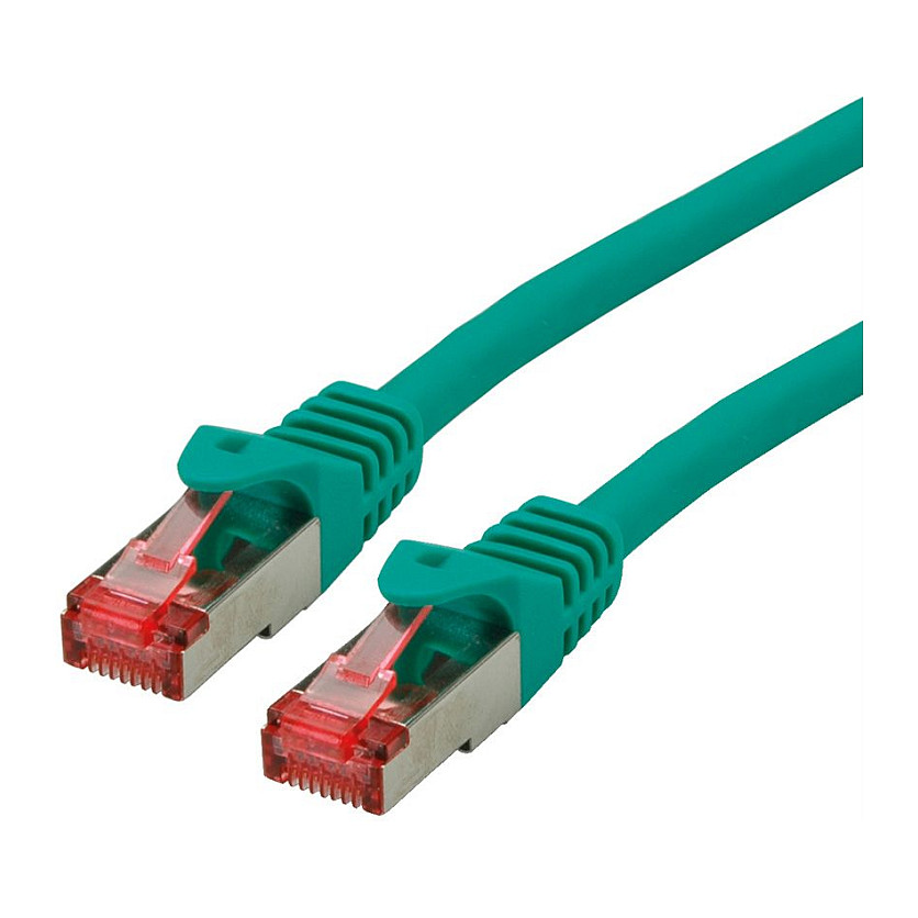 Mrežni kabel ROLINE Cat.6 S/FTP (PiMF), 5m, LSOH, zeleni
