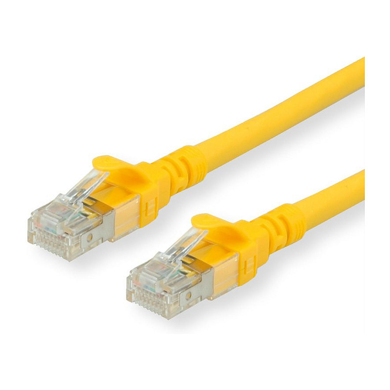 Mrežni kabel ROLINE Cat.6A S/FTP (PiMF) 7.5m (LSOH, žuti)-0