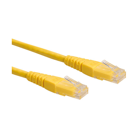 Mrežni kabel ROLINE Cat.6 UTP (1m, žuti)-0