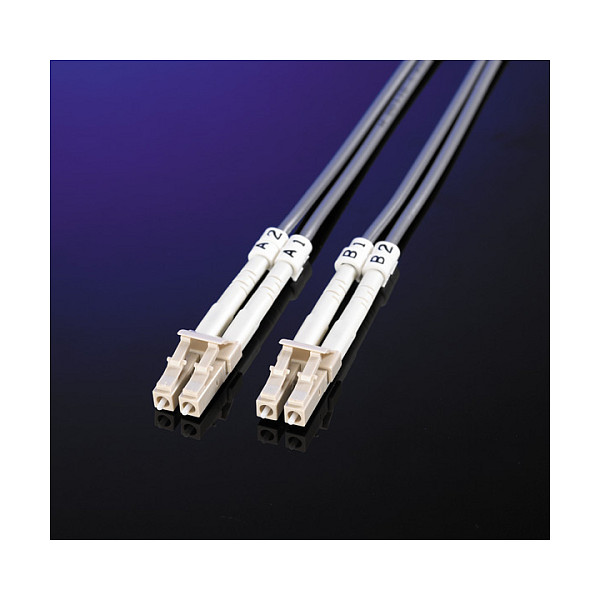 Optički kabel ROLINE OM3 Duplex 50/125µm (LC/LC, 10m)