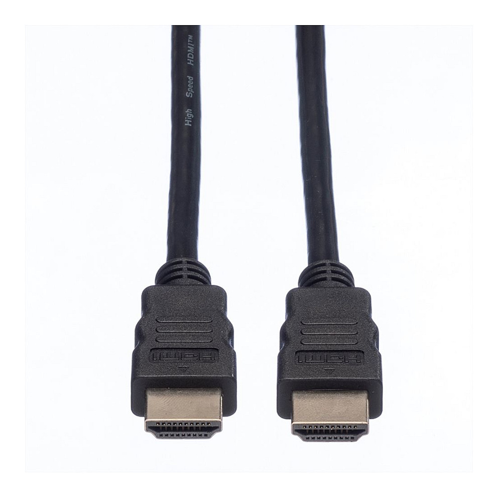 HDMI kabel ROLINE High Speed with Ethernet (4K@30Hz, 3m, crni)-2