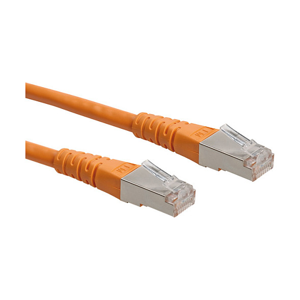Mrežni kabel ROLINE Cat.6 S/FTP (PiMF) 1.5m narančasti