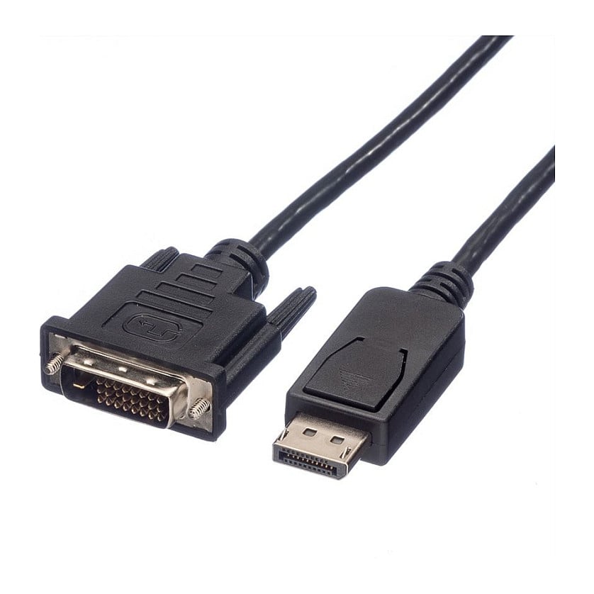 DisplayPort na DVI kabel ROLINE DP M na DVI-D M (1.5m, 1920x1080 @ 60Hz)