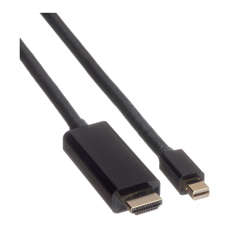 Mini DisplayPort na HDMI kabel ROLINE (Mini DP M na HDMI M, 4K@30Hz, 3m)-2
