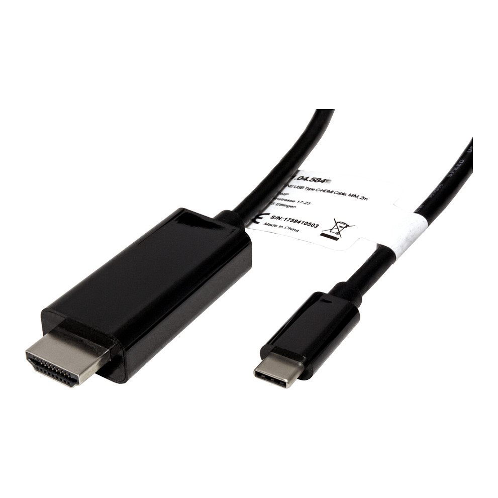 Adapter kabel ROLINE USB-C na HDMI (4K@60Hz, 3 m)-3